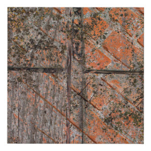 Abstract multicolor grunge background with abstrac faux canvas print