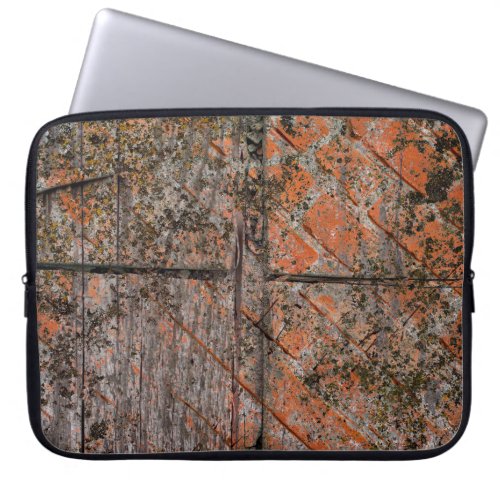 Abstract multicolor grunge background with abstrac laptop sleeve