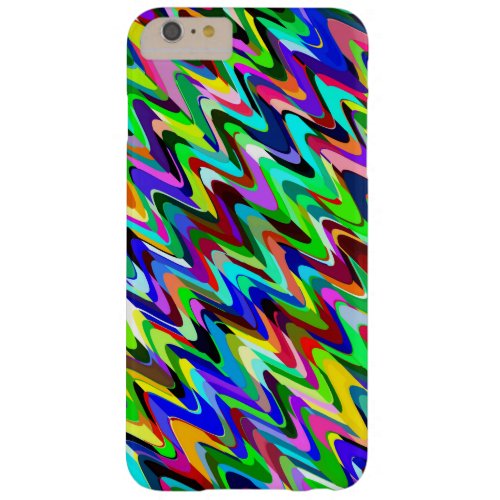 Abstract Multicolor Mosaic Pattern 2 Barely There iPhone 6 Plus Case