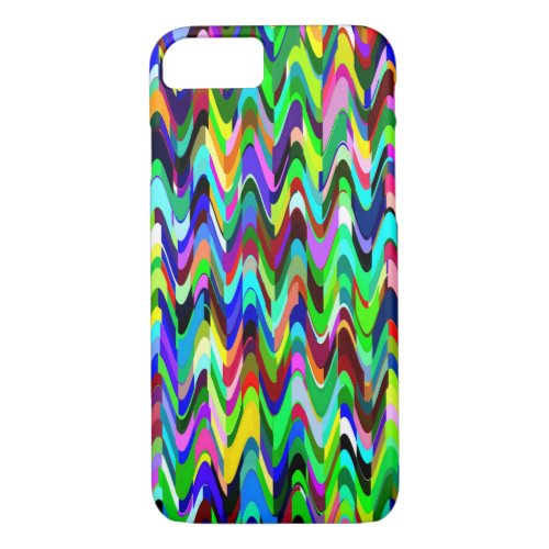 Abstract Multicolor Mosaic Pattern 3 iPhone 87 Case