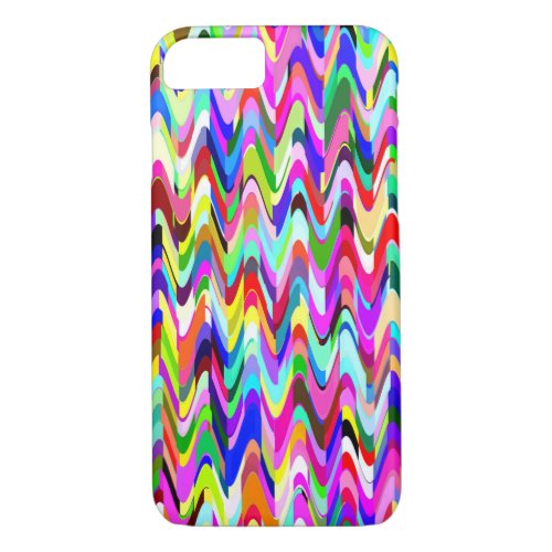Abstract Multicolor Mosaic Pattern 4 iPhone 87 Case