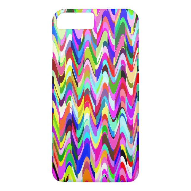 Abstract Multicolor Mosaic Pattern #4 Case-Mate iPhone Case (Back)