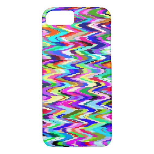 Abstract Multicolor Mosaic Pattern 7 iPhone 87 Case