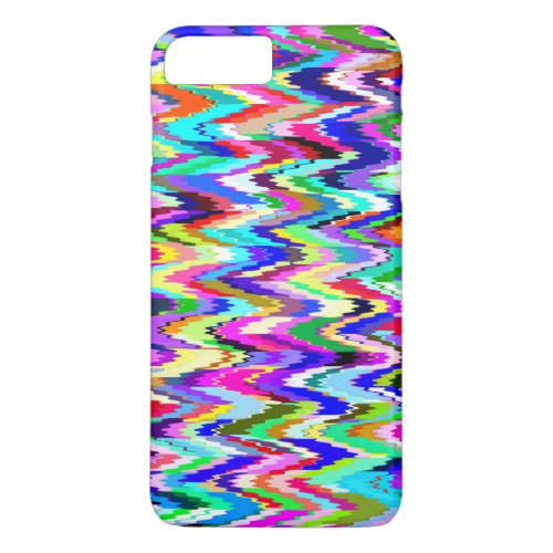 Abstract Multicolor Mosaic Pattern 7 iPhone 8 Plus7 Plus Case