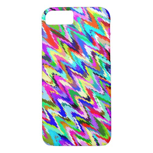 Abstract Multicolor Mosaic Pattern 8 iPhone 87 Case