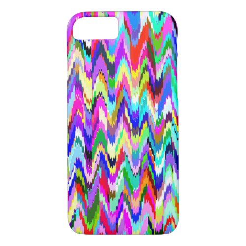 Abstract Multicolor Mosaic Pattern 9 iPhone 87 Case