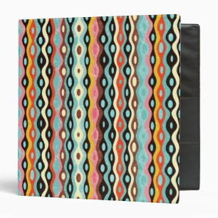 Abstract multicolor pattern binder