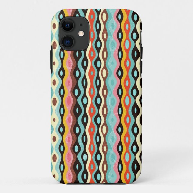 Abstract multicolor pattern Case-Mate iPhone case (Back)