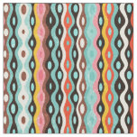 Abstract multicolor pattern fabric