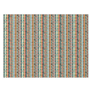 Abstract multicolor pattern tablecloth