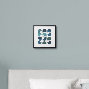 Abstract Mural Design Peel And Stick Photo Tile