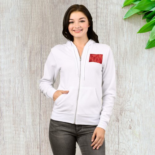 Abstract Muscle Womens Full_Zip Hoodie