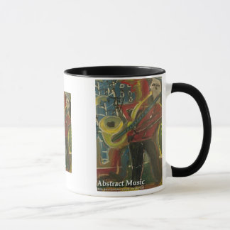 abstract music mug