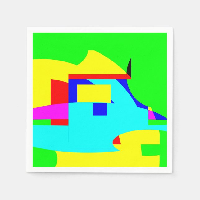 Abstract Napkins (Front)