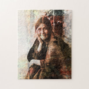 Abstract Native American Puzzle