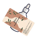 Abstract Natural Serum Dropper Bottle Labels at Zazzle