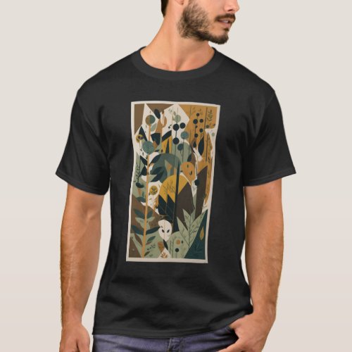 Abstract Nature Art T_Shirt