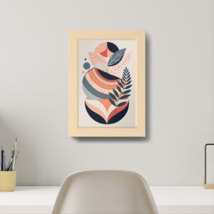 Abstract Nature Harmony Framed Art