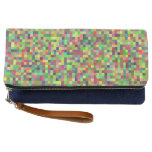 Abstract Nature Pixelated Clutch