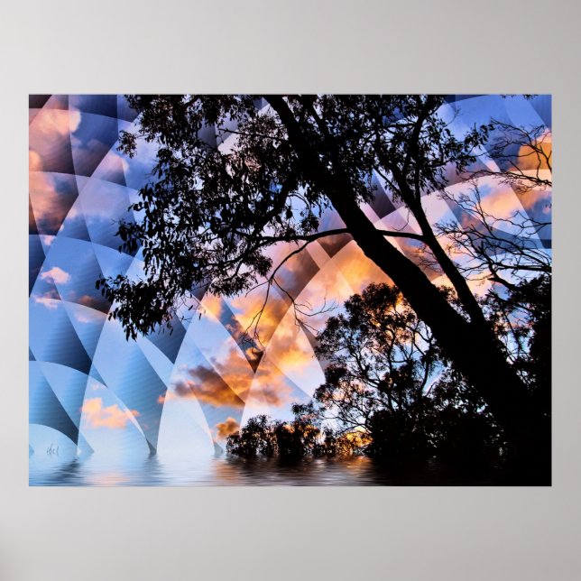 Abstract Nature Poster (Front)