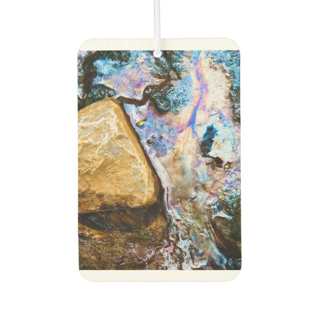 abstract nature still water air freshener (Front)