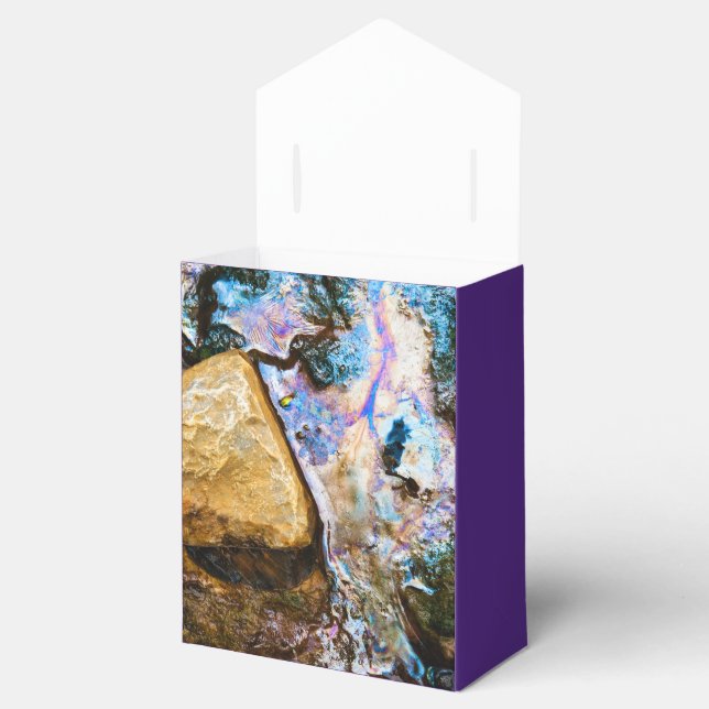 abstract nature still water favor box (Opened)