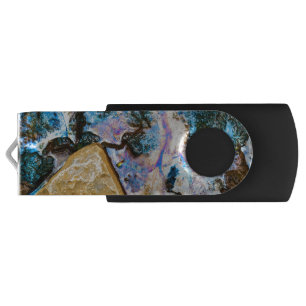 abstract nature still water flash drive