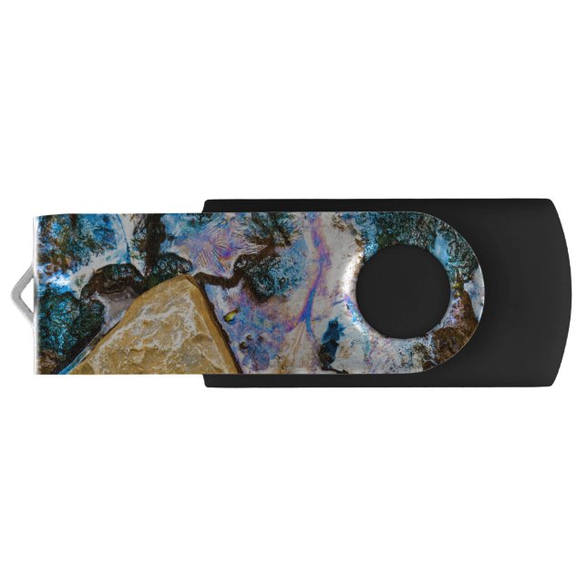 abstract nature still water flash drive (Back)