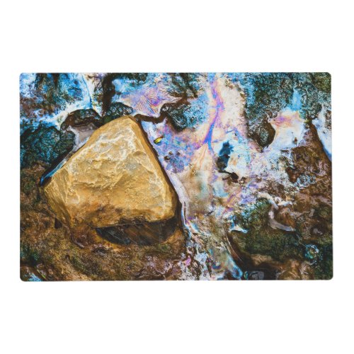 abstract nature still water placemat