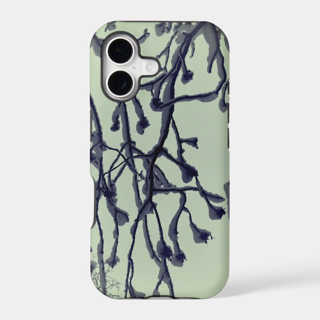 Abstract Nature Tree Snow iPhone / iPad case (Back)