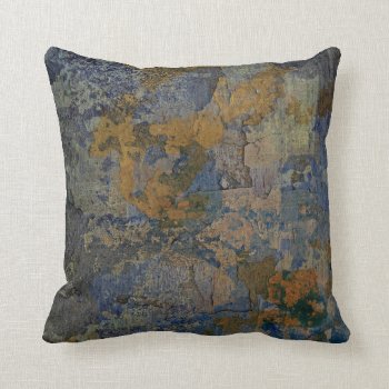 Abstract Navy And Rust Throw Pillows by Dmargie1029 at Zazzle