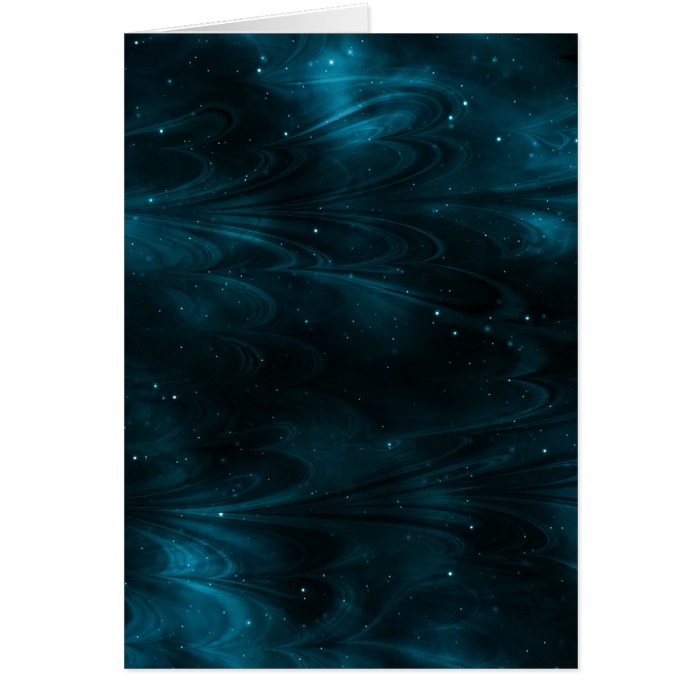 Abstract Nebula Texture   Blue Cards