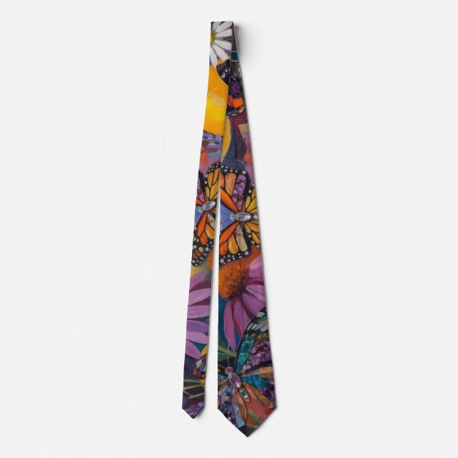 Abstract Neck Tie (Back)