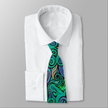 Abstract Neck Tie by KRStuff at Zazzle