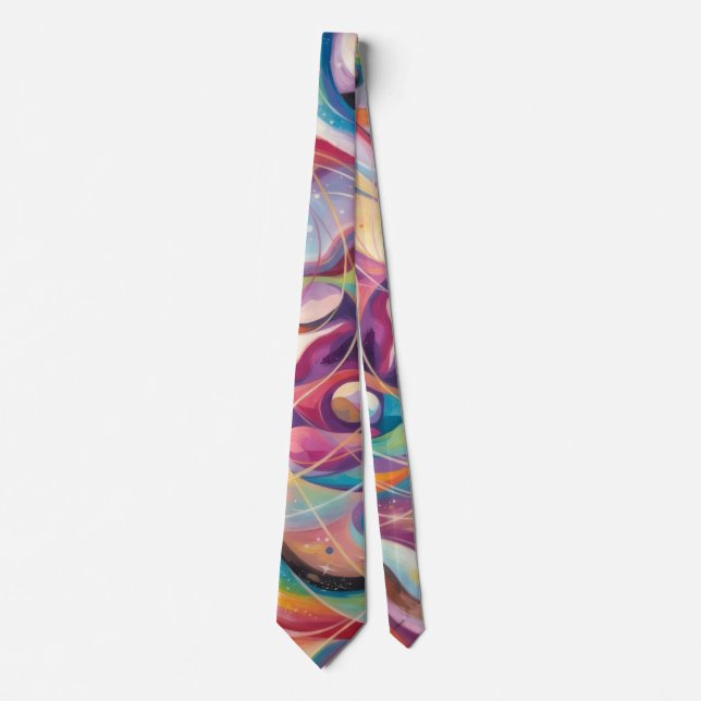 Abstract Neck Tie (Front)