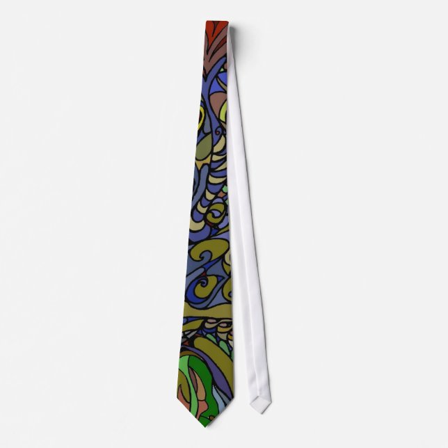 Abstract Neck Tie (Front)