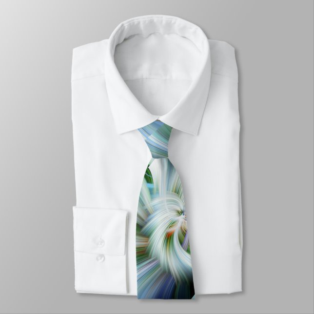 Abstract Neck Tie (Tied)