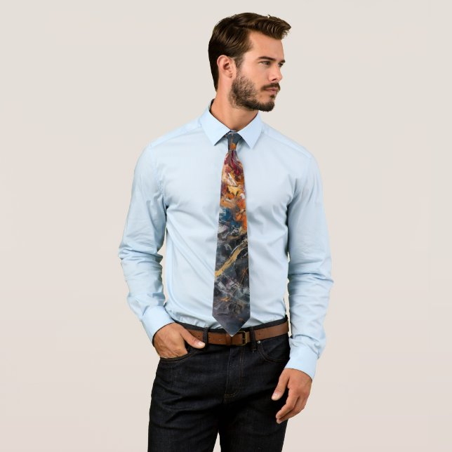 Abstract  neck tie (In Situ)