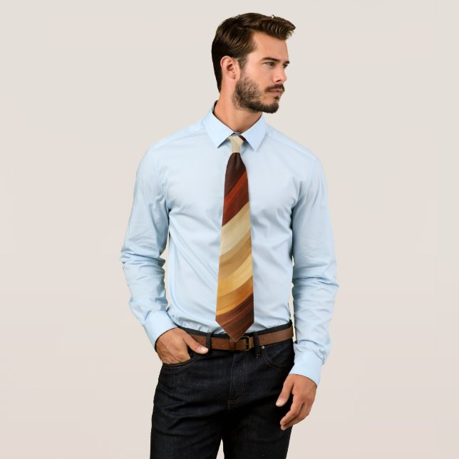 Abstract Neck Tie (In Situ)