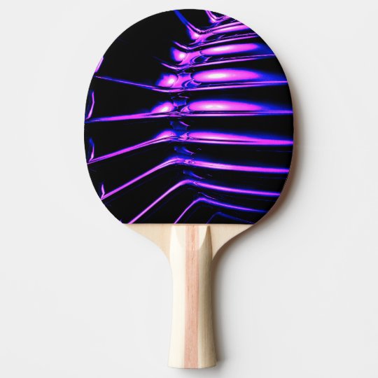 Abstract Neon Alien Pod Ping Pong Paddle | Zazzle.com