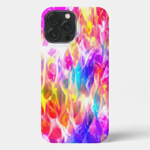 Abstract neon art    iPhone 13 pro max case