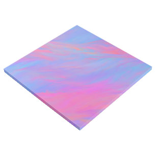 Abstract Neon Ink Flow Gallery Wrap