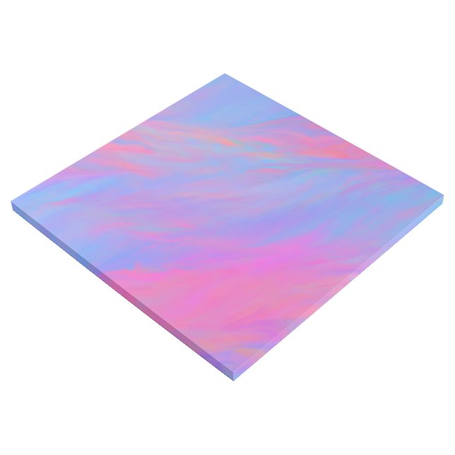 Abstract Neon Ink Flow Gallery Wrap (3/4)