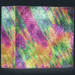 Abstract Neon Rainbow Sparkly Glitter 3 Ring Binder<br><div class="desc">This cool and fun design is perfect for the trendy and stylish person. It features a faux printed sparkly glitter neon rainbow color scheme of yellow, pink, purple, green, orange, and purple abstract pattern. It's modern, girly, unique, and playful. ***IMPORTANT DESIGN NOTE: For any custom design request such as matching...</div>