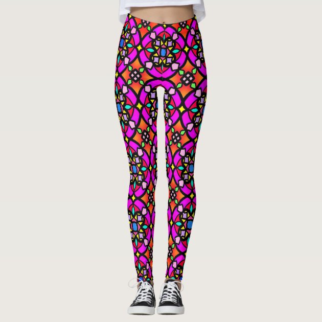 neon workout leggings