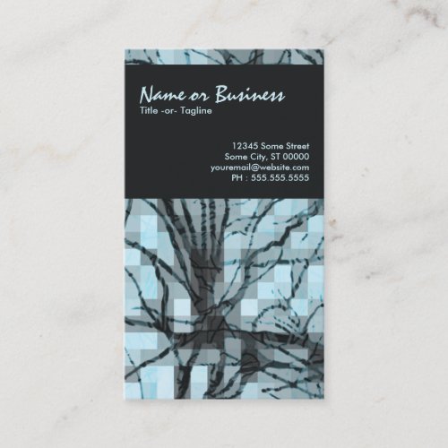 abstract nerves business card