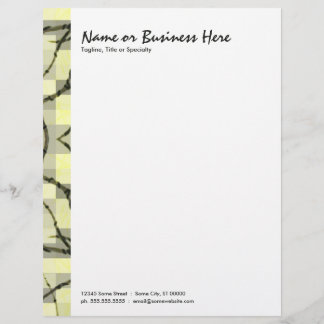 abstract nerves letterhead