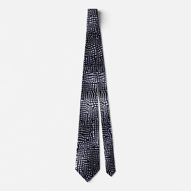 Abstract Net 01 Neck Tie (Front)