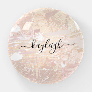 Abstract Neutral Mix Paperweight