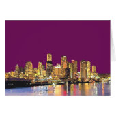 Abstract New Orleans Skyline add text (Front Horizontal)